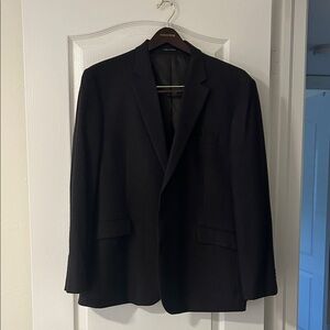 Kenneth Cole Charcoal Men's Blazer 48 slim